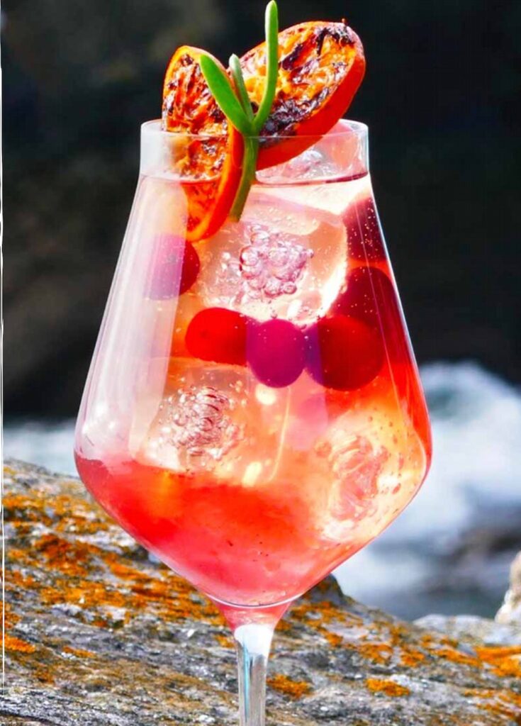 Sea Arch Seaside Sunrise mocktail recipe